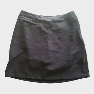 Patagonia Athletic Skort Black Zip Size 8
